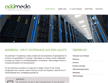 Tablet Screenshot of addmedia.de